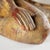 Goldenrod Monk Sculpture in Lacquered and Gilded Wood For Sale - Image 8 of 9