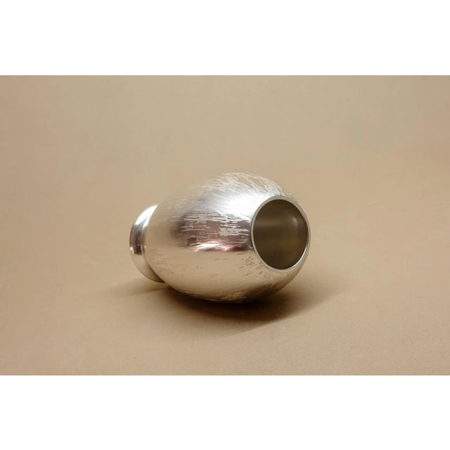 Silver-Plated Ikora Vase from WMF, 1960s For Sale - Image 4 of 12