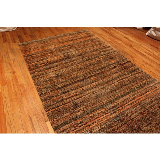 Modern Nazmiyal Collection Modern Transitional Wabi Sabi Rug For Sale - Image 3 of 8