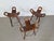 Mid-Century Modern Spanish Marbella Bar Stools attributed to Sergio Rodrigues, 1960s, Set of 3 For Sale - Image 3 of 10