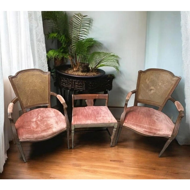 Style: Louis XV / Louis XVI Transitional Period: Mid-20th Century (circa 1940s–1960s) Place of Origin: Likely France or...