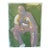 Contemporary Figurative Watercolor Painting, Signed "H", Model Identified as Peter, 2016. For Sale