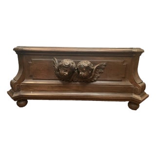 Napoleon III Style Planter in Oak For Sale