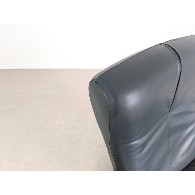 DS 50 Armchair in Dark Green Leather from de Sede, 1990s-2000s For Sale - Image 12 of 14
