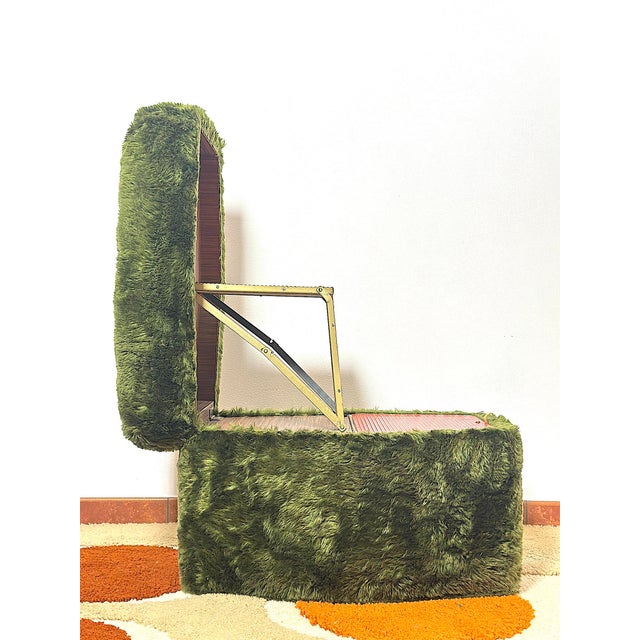 Vintage Ottoman, Italy, 1970s For Sale - Image 14 of 16