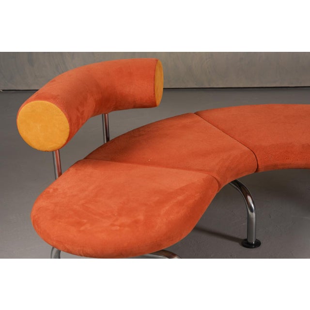 1980s Vintage Pipeline Sofa by Erik Jorgensen, Denmark, 1980s For Sale - Image 5 of 8