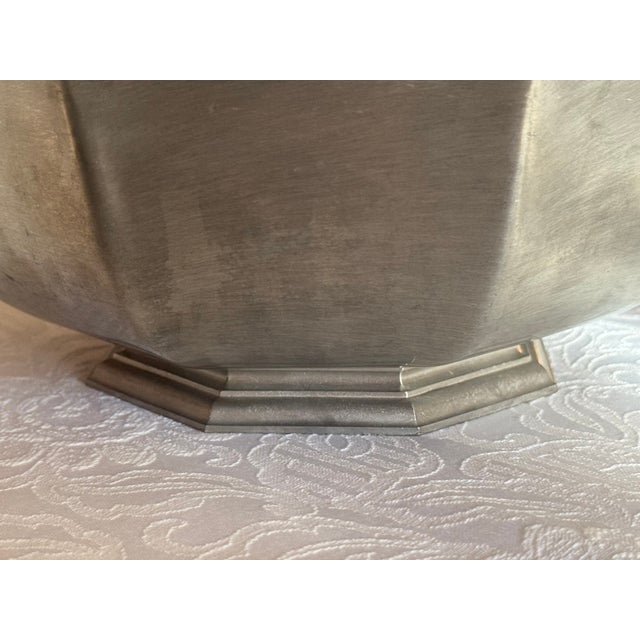 Gorham Mid Century Gorham Pewter Bowl For Sale - Image 4 of 6
