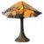 Art Deco Stained Glass Table Lamp For Sale