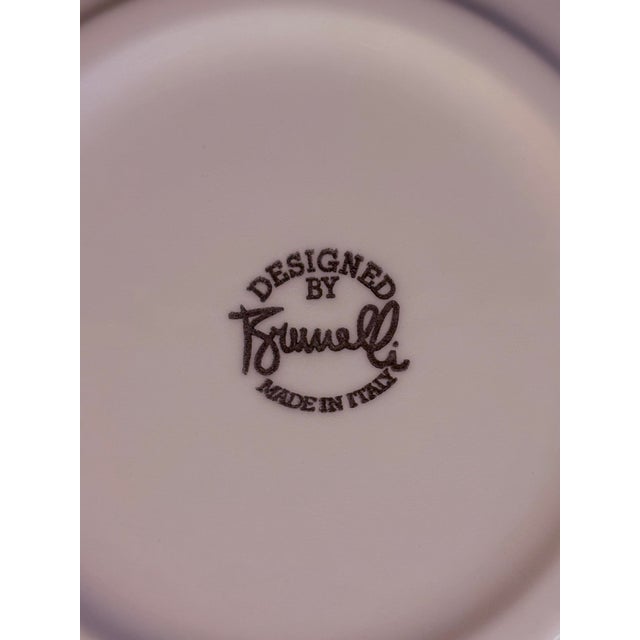 Early 21st Century Pierced Round Platter in the Fruit and Flowers Pattern From Italian Maker Brunelli For Sale - Image 5 of 6