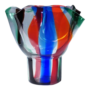 Large Venini Vase 'Kukinto', Designed by Timo Sarpaneva in 1991