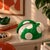 Green Lucinelle Ladybug Wall Lamp by Jean-Pierre Vitrac for Co&Co, France, 1970s For Sale - Image 3 of 14