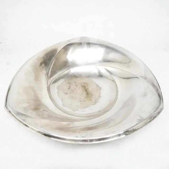 Metal Art Deco Bowl from WMF, Poland, 1950s For Sale - Image 7 of 9