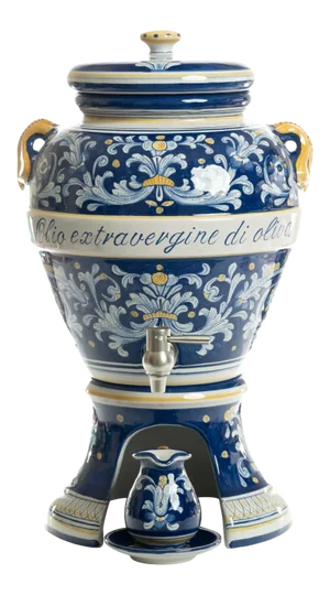 Antico Deruta Olive Oil & Beverage Dispenser