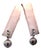 Tahitian Pearl & Sapphire Earrings 14k Gold 9.46 mm Certified For Sale