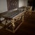 Carved Console Table with Marble Top and Cherubs For Sale - Image 9 of 18