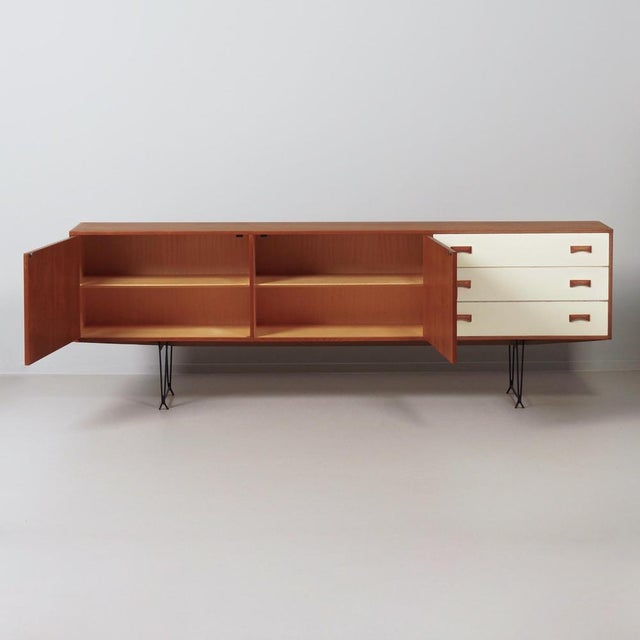 1950s Modulus TL225 Sideboard by Kho Liang Ie for Fristho, 1950s For Sale - Image 5 of 11