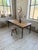 Oak Farmhouse Table with Spindle Legs, 1950 For Sale - Image 9 of 18