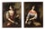Italian Artist, The Delphic Sibyl and the Cumaean Sibyl, 1670, Oil on Canvases, Framed, Set of 2 For Sale