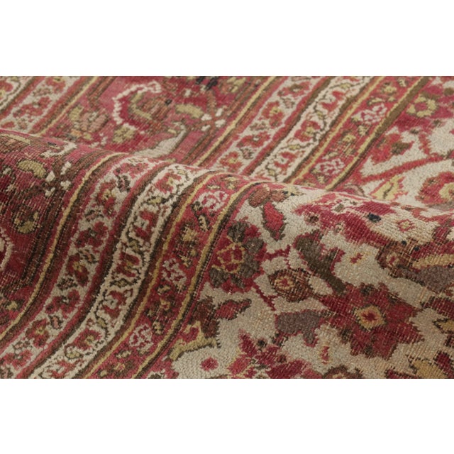 1920s Antique 20th Century Doroksh Rug in Jewel Tones With Paisley Design - Rug & Kilim For Sale - Image 5 of 9