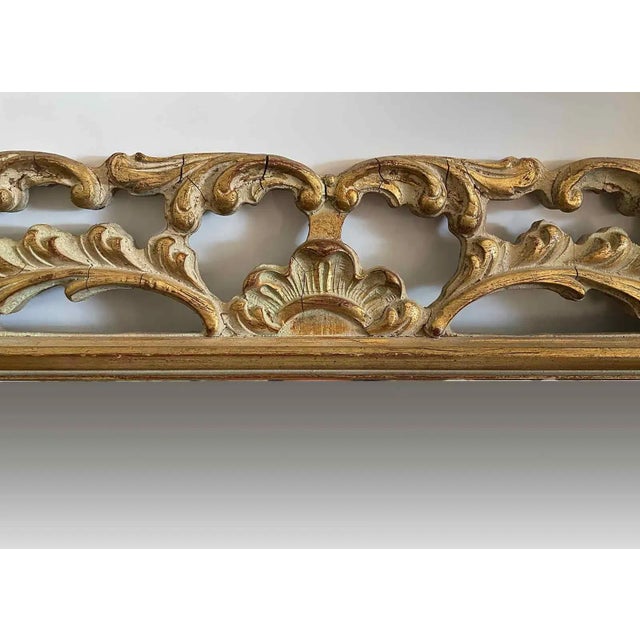 Mid 20th Century Vintage Gilt Mirror For Sale - Image 5 of 7