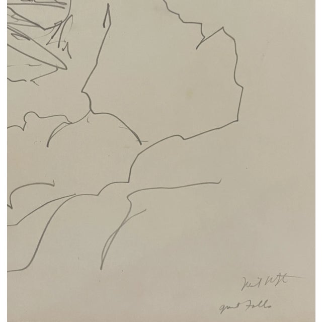 Drawing on heavy paper from the estate of Northwest School artist Neil Meitzler (1930 - 2009). Signed and title lower...