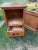 1930s Antique Quarter Sawn Oak Cabinet Arts & Crafts Bar Cabinet For Sale - Image 5 of 6