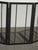1990s Vintage French Country Black Three Panel Fireplace Screen For Sale - Image 5 of 16