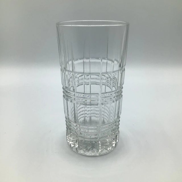 Traditional Old Fashioned and Cooler Glasses - Group of 9 Carrolton by Cristal d'Arques - Durand For Sale - Image 3 of 12