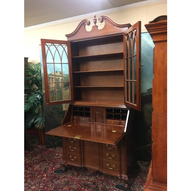 Mahogany Secretary Desk, Biggs Furniture For Sale - Image 14 of 18