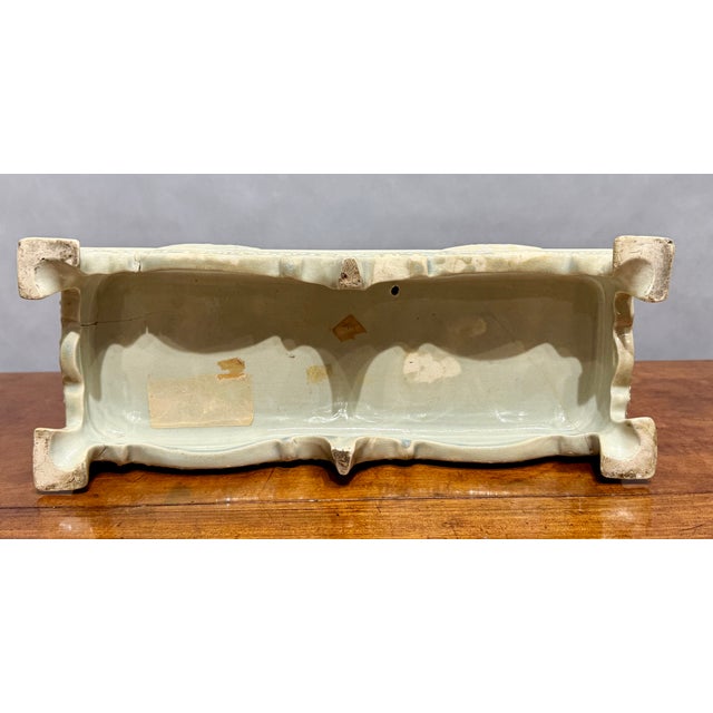 Ceramic Staffordshire Pearlware Lion Figure Attributed to Sherratt, 1830 For Sale - Image 7 of 10