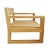 2020s Outdoor Modern Teak Club Chair For Sale - Image 5 of 8