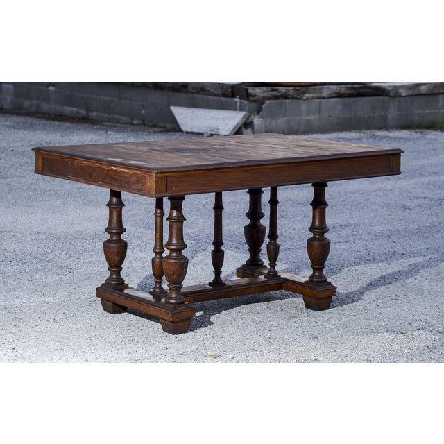 Extendable Liberty Table in Walnut For Sale - Image 11 of 18