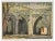 Leon Boulier, Villeneuve Cloister in Avignon, Watercolor, 1941 For Sale