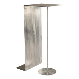 Tacco Cocktail Table in Stainless Steel by Metalmorphosis Studio For Sale