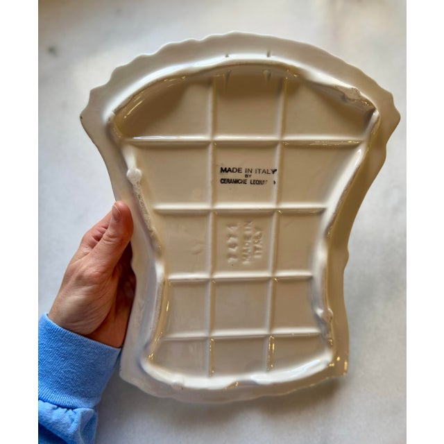 Italian Large Late 20th Century Asparagus Trivet or Wall Decor, Made in Italy For Sale - Image 3 of 5