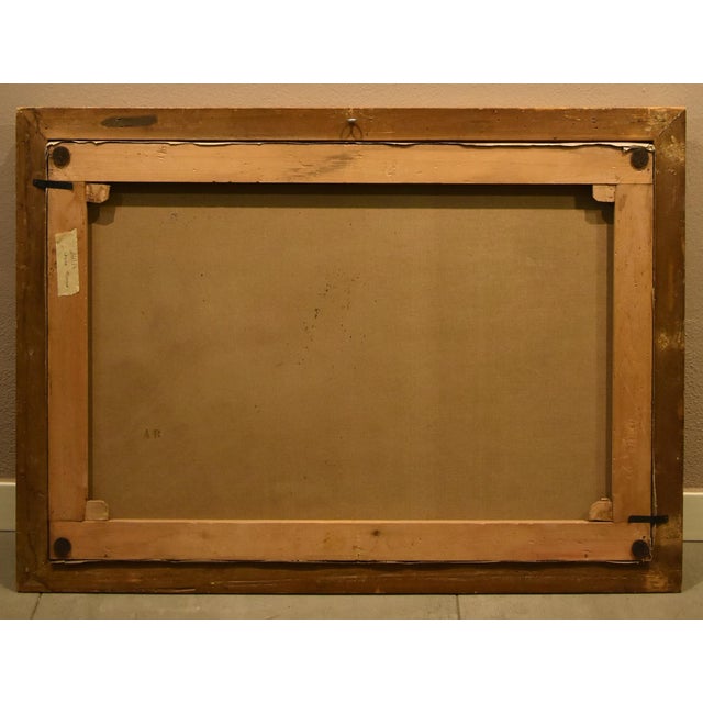 Antoine Bouvard / Marc Aldine, View of Venice Marina, Grand Canal, 1930, Oil on Canvas For Sale - Image 13 of 14