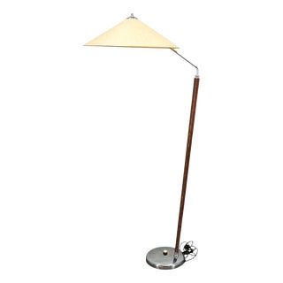 Vintage Japanese Style Floor Lamp by Zukov, Czechoslovakia, 1960s For Sale