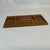 Burnt Umber 1970s Mid-Century Boho Chic Americana Walnut and Brass Dresser or Desk Caddy Catchall. For Sale - Image 8 of 11