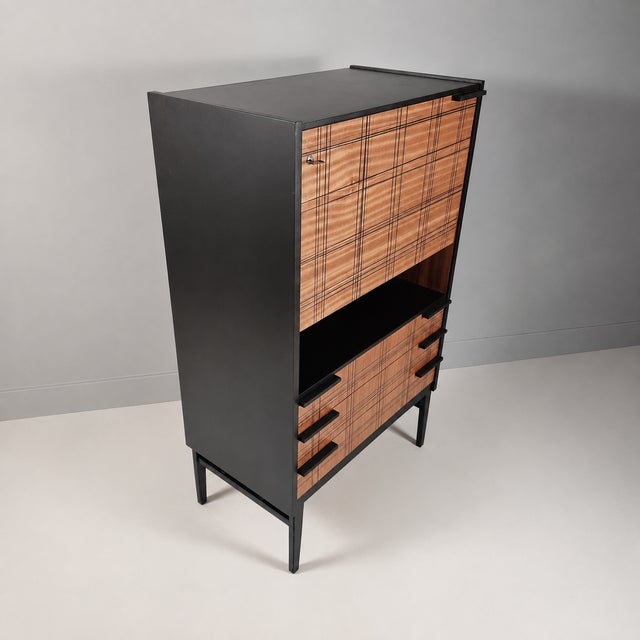 1970s Vintage Cabinet in Beech, 1970s For Sale - Image 5 of 13