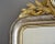 Large 19th Century Silver Louis Philippe Mirror With Gilded Mirror Crest For Sale In Detroit - Image 6 of 12