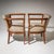 Pair of Art Nouveau Armchairs, attributed to Angelo Sello, Italy, early 20th cen For Sale - Image 12 of 12