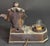 Antique Art Deco Harlequin Table Lamp For Sale - Image 11 of 13