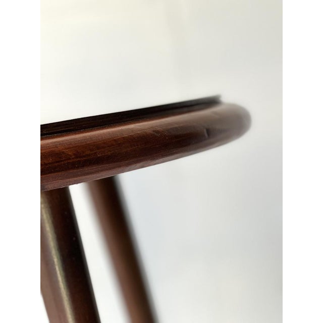 Vintage Blonde and Brown Coffee Table, 1950s For Sale - Image 11 of 15