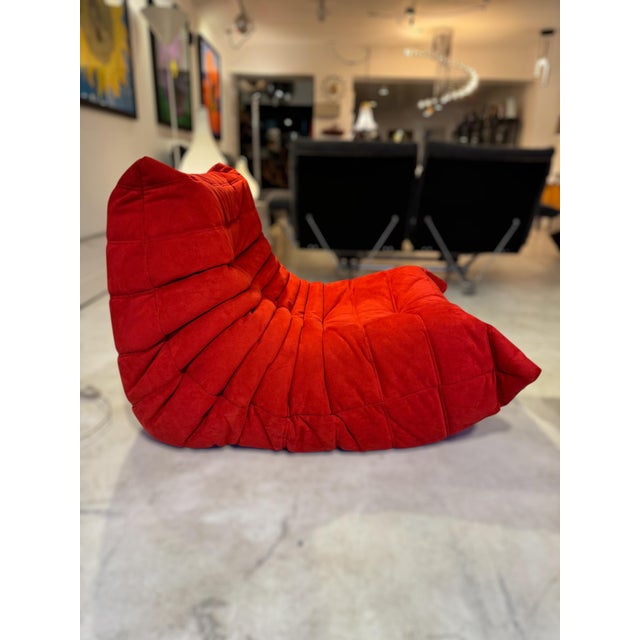 Togo Sofa Set by Michel Ducaroy for Ligne Roset, Set of 3 For Sale - Image 9 of 18