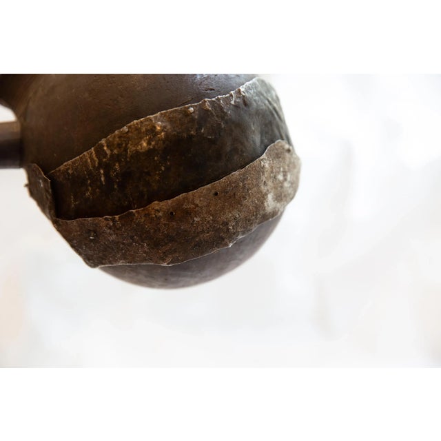 Vintage African Wooden Pitcher For Sale In New York - Image 6 of 10