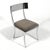 Bernhardt "Gustav" Chair in Stainless Steel For Sale - Image 9 of 10