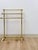 Brass Vintage Polished Brass Three-Tier Freestanding Towel Rack Ball Finials Atomic For Sale - Image 8 of 10