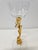 Early 20th Century Cambridge Glass Company Amber Nude Cocktail Glasses -Set of Four For Sale - Image 6 of 11