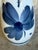 Porcelain Bud Vase Blue Anemone Flower B&g Copenhagen Denmark Mid 20th Century For Sale - Image 9 of 9