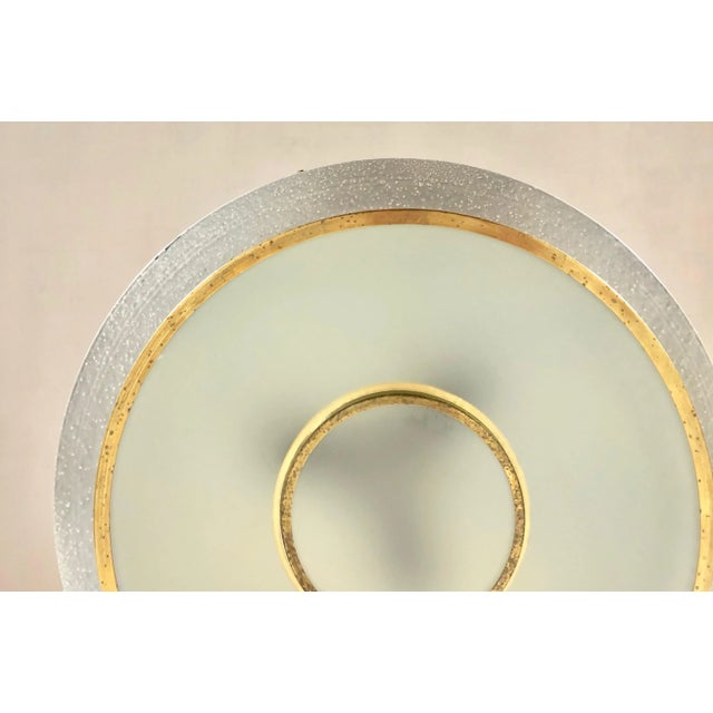 1950s Space Age Ufo Pendant Lamp by Ludib Bratislava, 1950s For Sale - Image 5 of 11